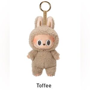 AUTHENTIC Labubu Exciting MACARON vinyl Pendant - Confirmed TOFFEE - UNOPENED